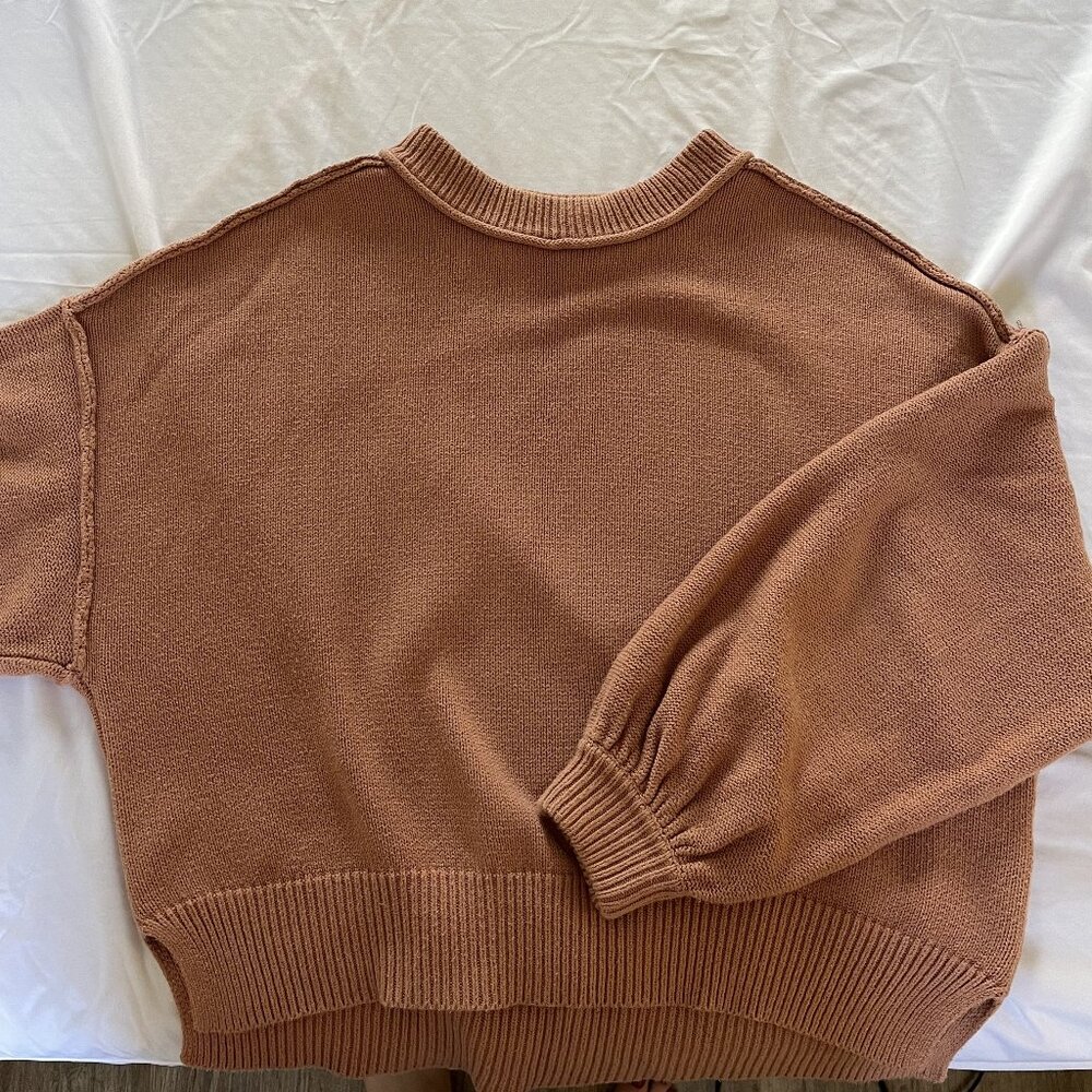 Blu Pepper Sweater - Terra Cotta color